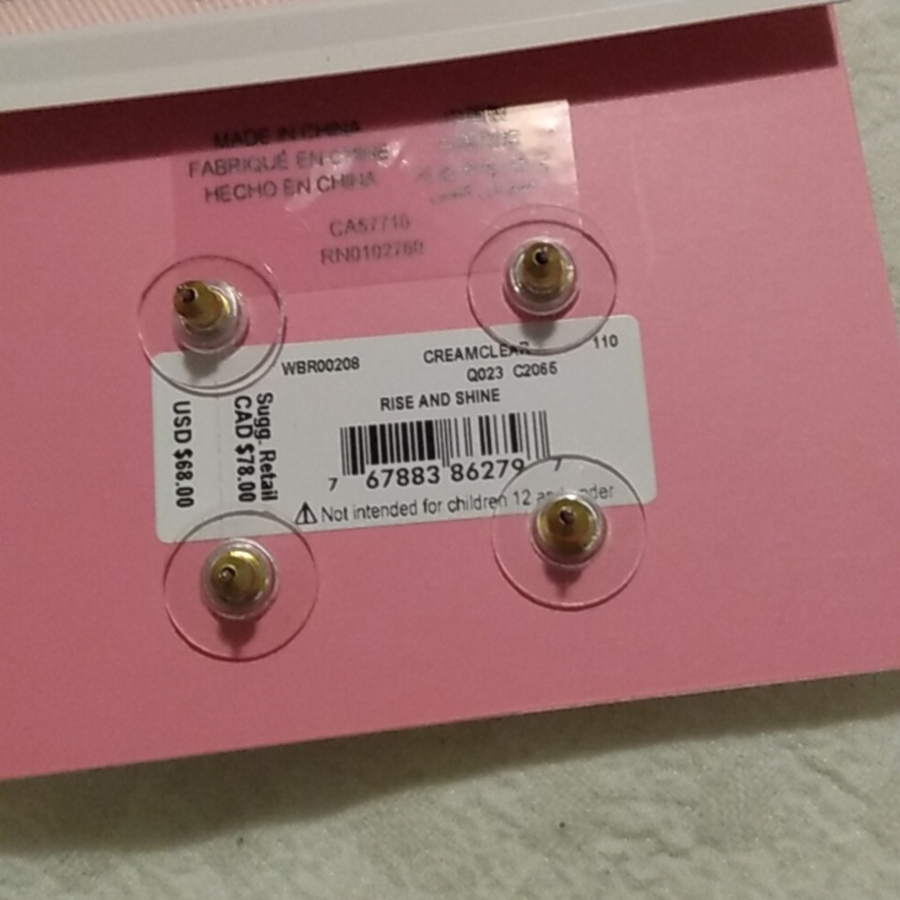 Kate Spade earring set - Picture 3 of 6